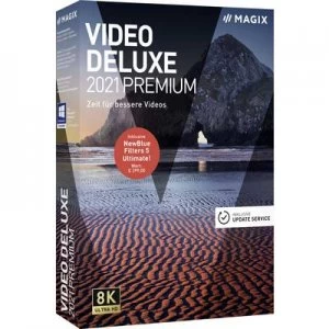 Magix Video deluxe Premium (2021) Full version, 1 licence Windows Video editor