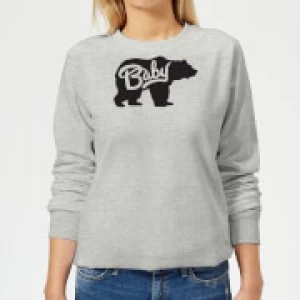Baby Bear Womens Sweatshirt - Grey - 4XL