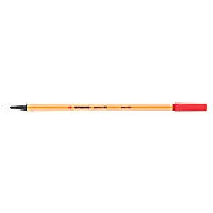Stabilo Point 88 Fineliner Fine 0.4mm Red Pack of 10