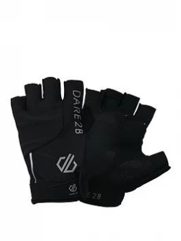 Dare 2b Mens Forcible Cycle Mitts, Black Size M Men