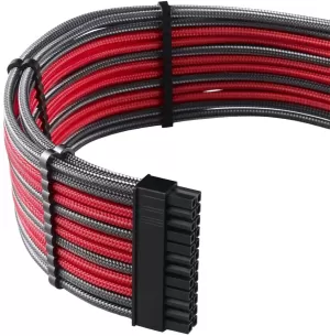 CABLEMOD PRO ModMesh C-Series AXi, HXi & RM Cable Kit - Carbon Grey & Red, Grey