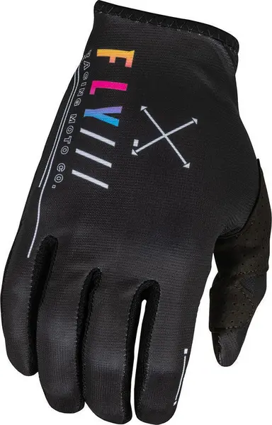 Fly Racing MX Gloves Lite S.E Avenger Black Sunset 2XL