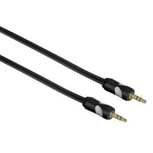 Thomson Audio Cable, 3.5mm jack plug - 3.5mm jack plug, gold-plated, 1.5 m