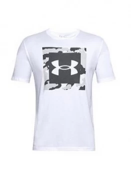 Urban Armor Gear Camo Box Logo T-Shirt - White