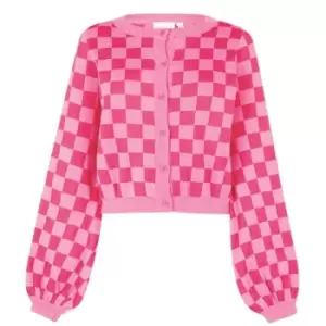 Daisy Street Knitted Cardigan - Pink