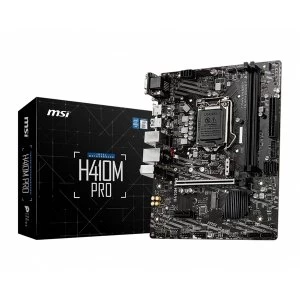 MSI H410M Pro Intel Socket LGA1200 H5 Motherboard