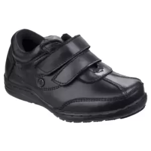 Mirak Billy Touch Fastening School Shoes Male Black UK Size 11