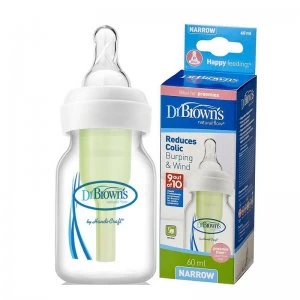 Dr Browns Natural Flow Narrow Preemie Bottle 60ml