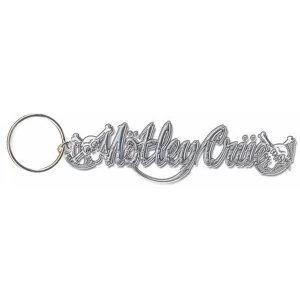 Motley Crue - Skull Metal Keychain