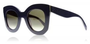 Celine 41093S Sunglasses Blue / Tortoise 273Z3 46mm