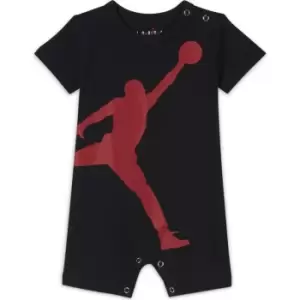 Air Jordan Jordan Short Sleeve Romper - Black