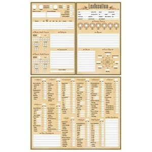 LexOccultum RPG: Character Sheets