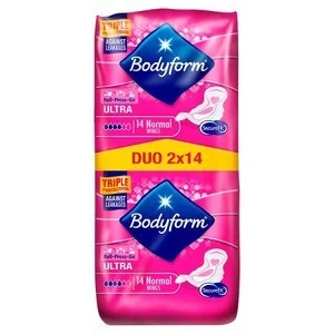 Bodyform Ultra Normal Wing Towel Duo Pack