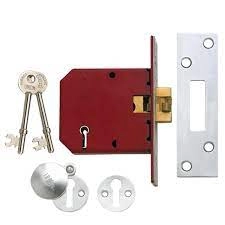 Union 2401 5 Lever Clawbolt Sliding Door Lock