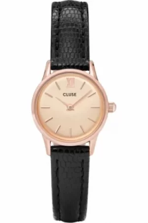 Ladies Cluse Vedette Rose Gold Lizard Watch CL50028