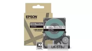 Epson C53S672066/LK-5TBJ DirectLabel-etikettes Black on...