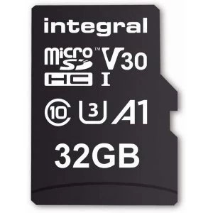 Integral Memory 32GB microSDxC Premium High Speed Memory Card