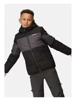 Boys, Regatta Kids Lofthouse Vii Insulated Jacket, Black, Size 7-8 Years