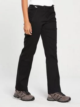 Craghoppers Kiwi Pro II Walking Trousers - Black, Size 10, Women