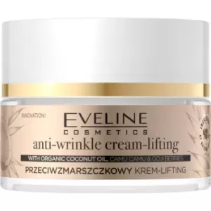 Eveline Cosmetics Organic Gold Day And Night Anti - Wrinkle Cream with Coconut Oil 50ml