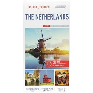Insight Guides Travel Map Netherlands Sheet map 2018