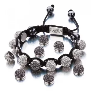 Ladies Shimla Stainless Steel Interchangeable Crystal Bracelet