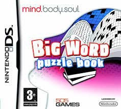 Mind Body Soul Big Word Puzzle Book Nintendo DS Game