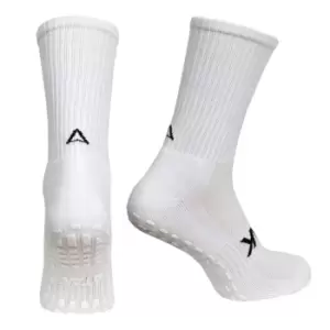 Atak Grip Mid Leg Socks Senior - White