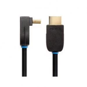 Techlink NX2 Right Angled HDMI A Plug to HDMI A Plug HDMI cable 3m HDMI Type A (Standard) Black