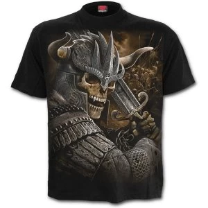 Viking Warrior Mens Medium T-Shirt - Black