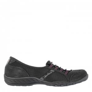 Skechers BE Allure Ladies Shoes - Charcoal/Pink