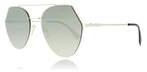 Fendi FF0194S Sunglasses Light Gold 3YG 55mm