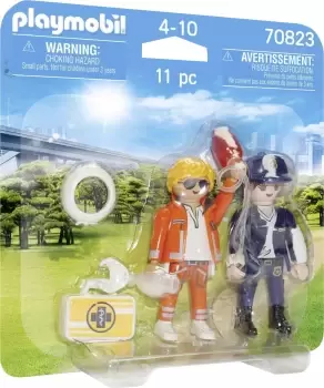 Playmobil DuoPack Doctor & Police Officer Figures