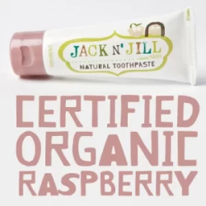 Jack N' Jill Organic Raspberry Natural Toothpaste 50g