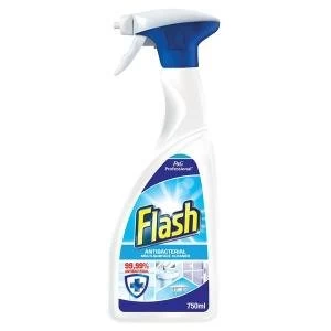 Flash 750ml Professional Anti bacterial Multi surface Cleaner Spray
