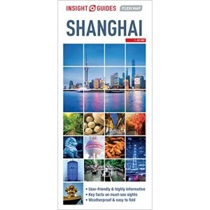 Insight Guides Flexi Map Shanghai Sheet map 2018