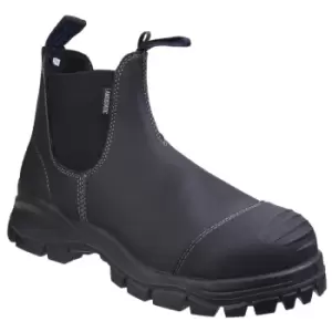 Blundstone Mens 910 Leather Dealer Steel Toe Safety Boots UK Size 8 (EU 42)