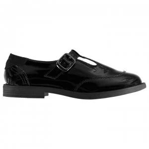 Ben Sherman Mary Jane Ladies Shoes - Black Mono
