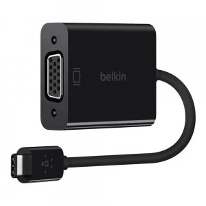 Belkin USB C to VGA Adapter Black