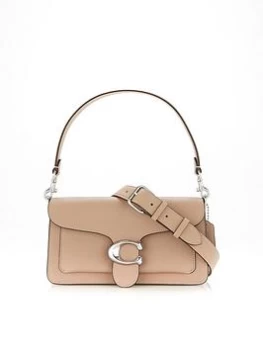 Coach Tabby 26 Pebble Leather Cross-Body Bag - Taupe