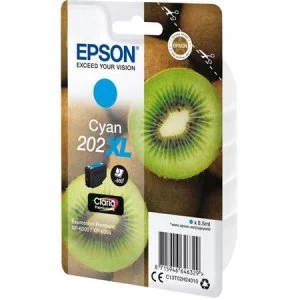 Epson 202XL Kiwi Cyan Ink Cartridge