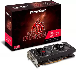 PowerColor Red Dragon Radeon RX5500 XT 8GB GDDR6 Graphics Card