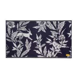 Joules Country Critters Bath Mat, Navy
