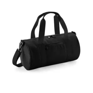 Bagbase Mini Barrel Shoulder Bag (Pack of 2) (One Size) (Black)