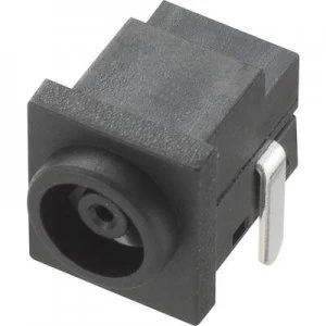Conrad Components Low power connector Socket horizontal mount 5.9mm 1mm