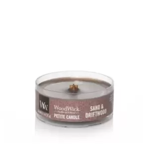 WoodWick Petite Scented Candle Sand & Driftwood 31 g