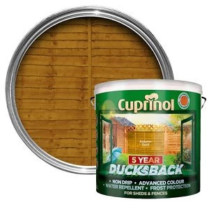 Cuprinol 5 year ducksback Autumn gold Fence & shed Wood treatment 9L