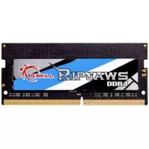 G.Skill Ripjaws Laptop RAM card DDR4 8GB 1 x 8GB 2400 MHz 260-pin SO-DIMM CL16-16-16-39 F4-2400C16S-8GRS