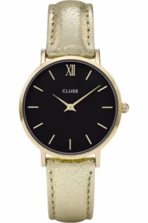 Ladies Cluse Minuit Gold Watch CL30037