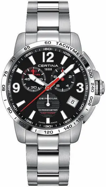 Certina Watch DS Podium Chrono Lap Timer - Black CRT-486